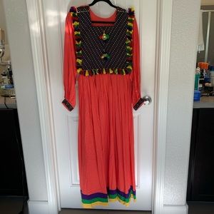 Afghan long gown